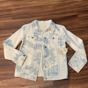 Tie dye jean jacket new from altard state